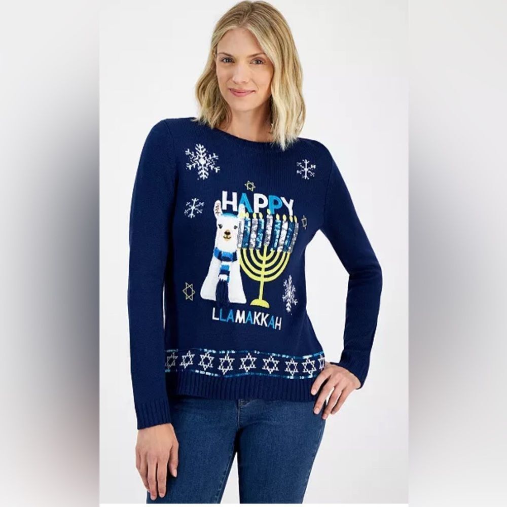 Holiday Lane Llamakah Sweater